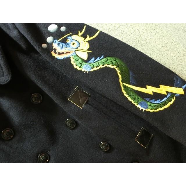 WEIRDO（ウィアード） 30%OFF SALE Mサイズ SKULL & SNAKE PEA COAT