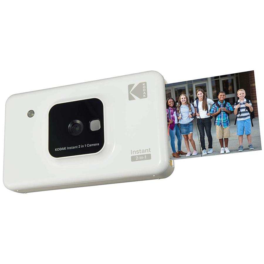 インスタントカメラプリンター C210 白 Kodak コダック 1000万画素カメラ付 スマホ対応 Bluetooth接続 ホワイト C210wh 宅 風見鶏 通販 Paypayモール