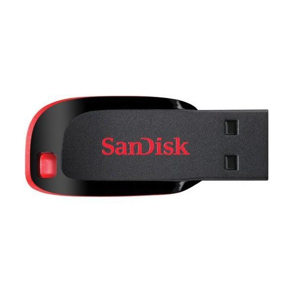 32GB USBメモリー USB2.0 SanDisk サンディスク Cruzer Blade 正規販売店 ブラック 海外リテール レッド SDCZ50-032G-B35 キャップレス 絶対一番安い メ