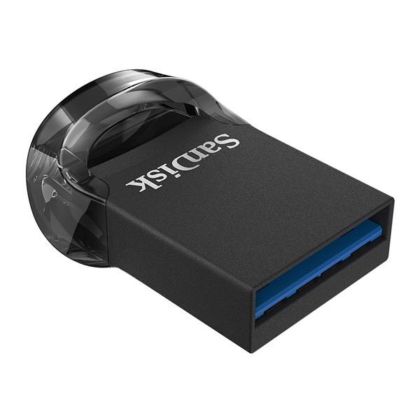 32GB SanDisk サンディスク USBメモリー Ultra Fit USB 3.1 Gen1対応 R:130MB/s 超小型設計 ブラック 海外リテール SDCZ430-032G-G46 ◆メ｜flashmemory｜03