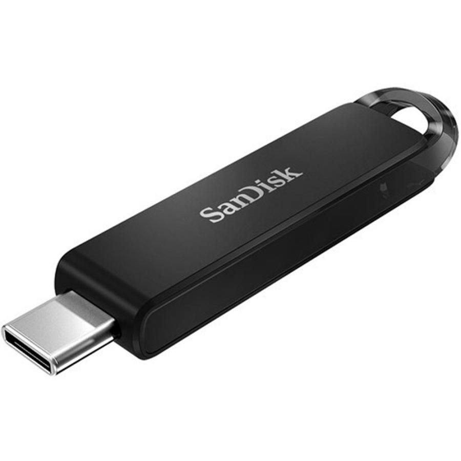 128GB USBメモリ USB3.1 Type-C Gen1 SanDisk サンディスク Ultra スライド式 R:150MB/s 海外リテール SDCZ460-128G-G46 ◆メ