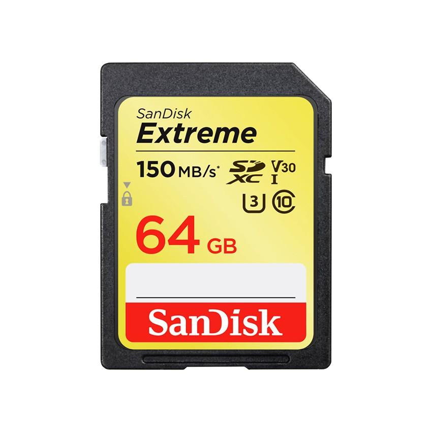 64GB SDXCカード 往復送料無料 SDカード SanDisk サンディスク Extreme UHS-I U3 4K 海外リテール s V30 メ W:70MB SDSDXV6-064G-GNCIN R:150MB お得なキャンペーンを実施中