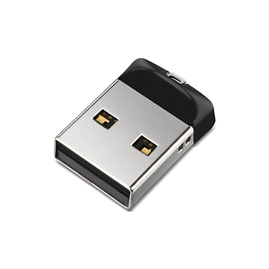 大特価!! 64GB USBメモリー USB2.0 SanDisk サンディスク Cruzer 海外リテール Fit 在庫限り 超小型設計 メ ブラック SDCZ33-064G-G35