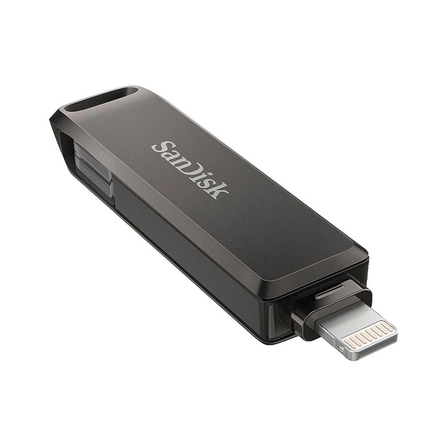 64GB USBメモリ iXpand Flash Drive Luxe SanDisk サンディスク iPhone iPad/PC用 Lightning + USB3.1-C 回転式 海外リテール SDIX70N-064G-GN6NN ◆メ｜flashmemory｜02