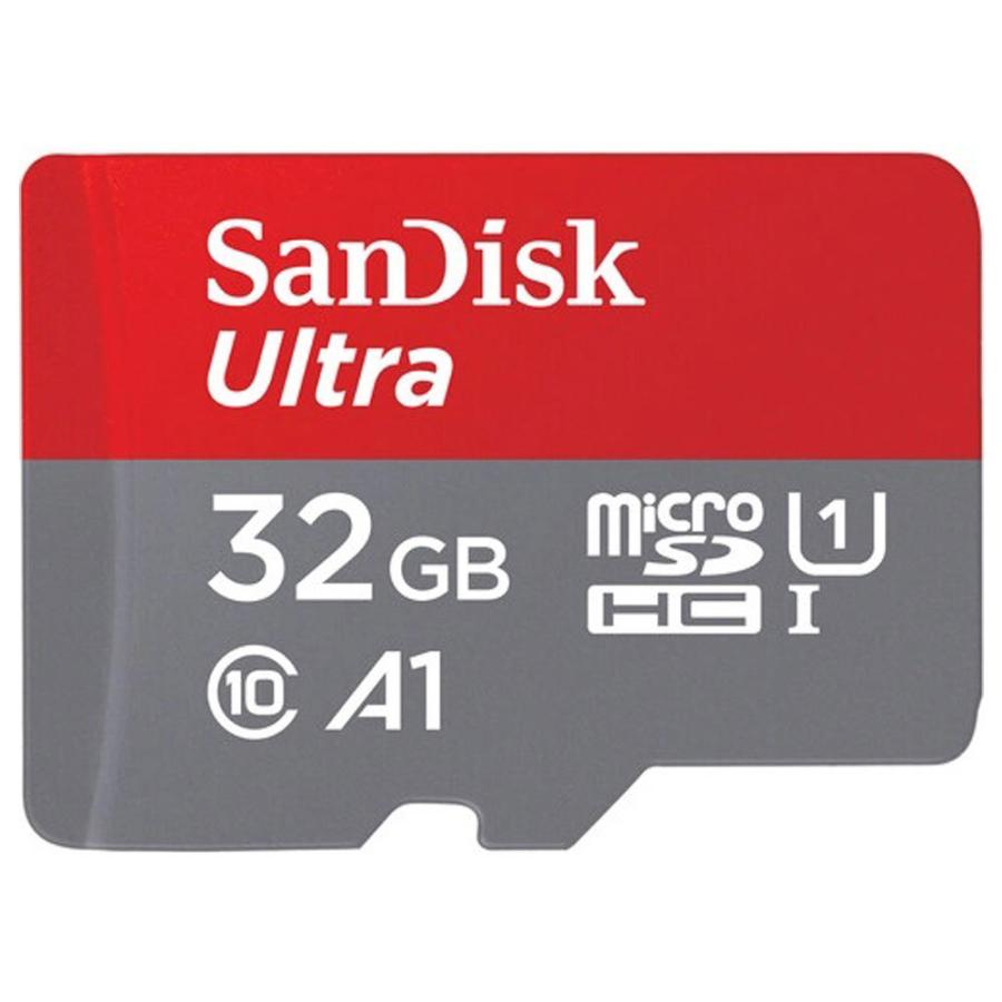 32GB microSDHCカード マイクロSD SanDisk サンディスク Ultra Class10 UHS-I A1 R:120MB s 海外リテール SDSQUA4-032G-GN6MN ◆メ