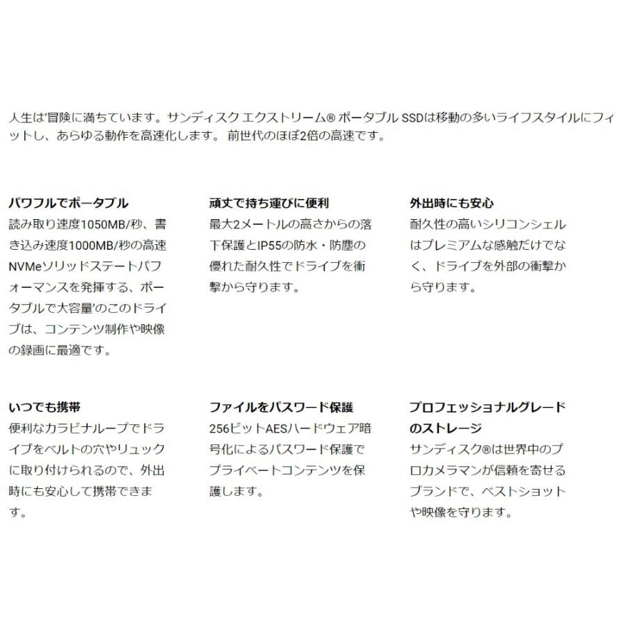 Extreme 外付SSD ポータブルSSD 4TB SanDisk サンディスク R Extreme 外付SSD ポータブルSSD 4TB SanDisk サンディスク R