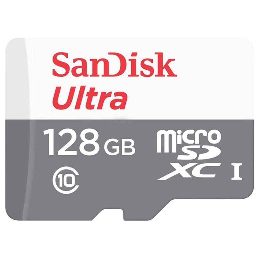 128GB microSDXCカード マイクロSD SanDisk サンディスク Ultra UHS-I R:100MB/s 海外リテール SDSQUNR-128G-GN6MN ◆メ
