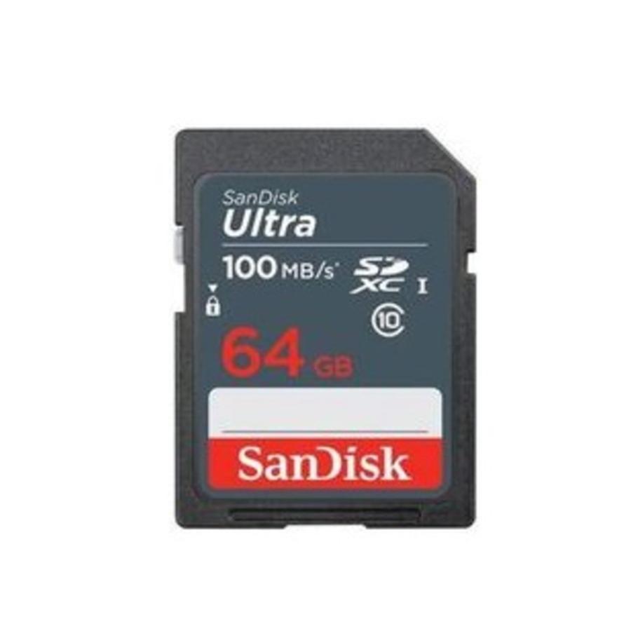 64GB SDXCカード SDカード SanDisk サンディスク Ultra UHS-I U1 R:100MB/s 海外リテール SDSDUNR-064G-GN3IN ◆メ | SanDisk