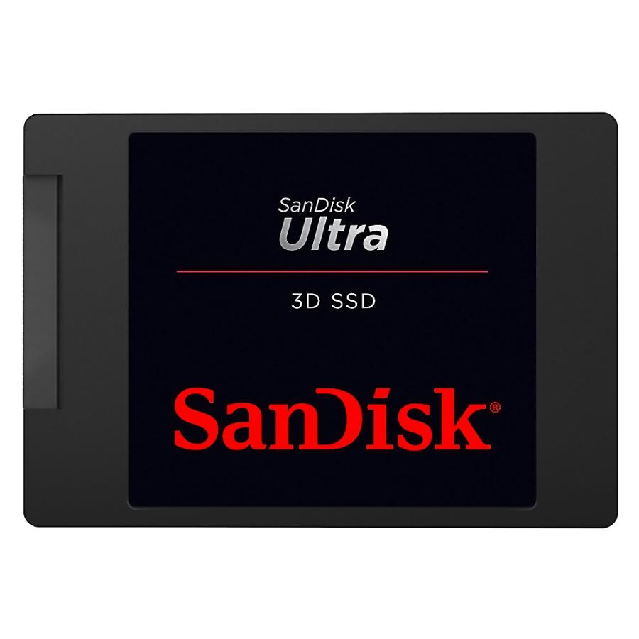 SSD 1TB 内蔵型 2.5インチ SanDisk サンディスク Ultra 3D SATA3 6Gb/s R:560MB/s W:520MB/s 3D TLC 7mm厚 1000GB 海外リテール SDSSDH3-1T00-G26 ◆メ | SanDisk Ultra 3D