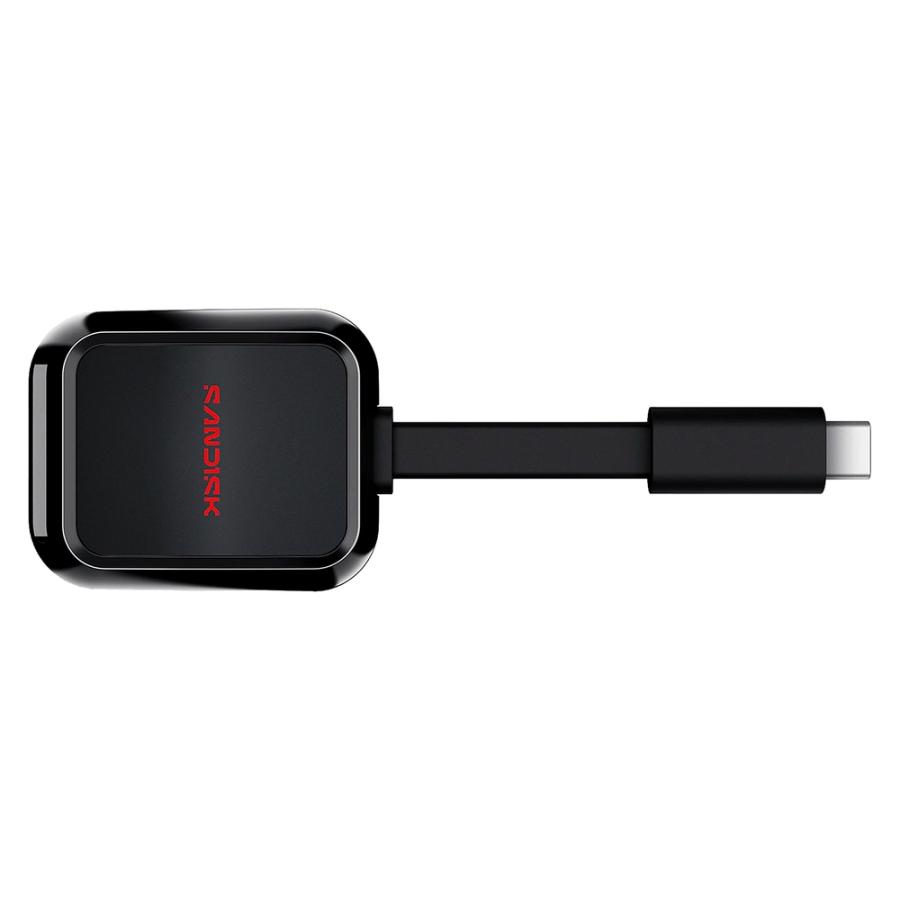 SDカードリーダー USB-C接続 SanDisk サンディスク UHS-I UHS-II 最大250MB/s 標準サイズSD用 QuickFlow USB3.2 Gen1 海外リテール SDDR-C751-GNANN ◆メ | SanDisk