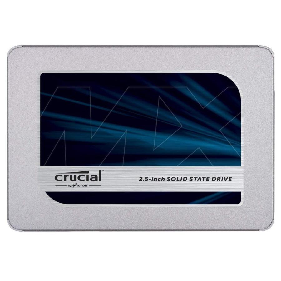 250GB SSD 2.5インチ Crucial MX500 CT250MX500SSD1 3D TLC 7mm厚 SATA3 6Gb s R:560MB s W:510MB s 海外リテール CT250MX500SSD1 ◆メ
