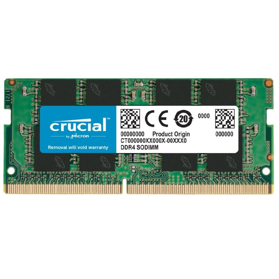 16GB DDR4 ノート用メモリ Crucial by Micron DDR4-3200 PC4-25600 CL22 CT16G4SFRA32A 【未使用品】 1.2V 海外リテール SO-DIMM 260pin メ 大放出セール