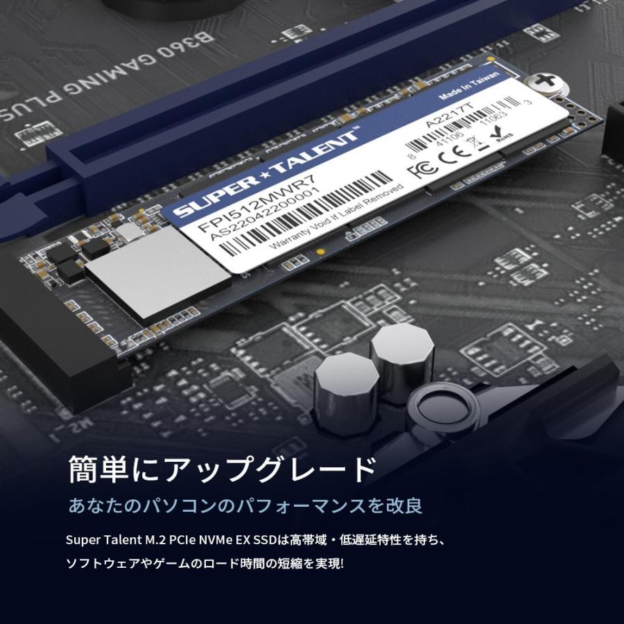 1TB 2280 NVMe SSD 内蔵 SuperTalent スーパータレント 2280 NVMe EX
