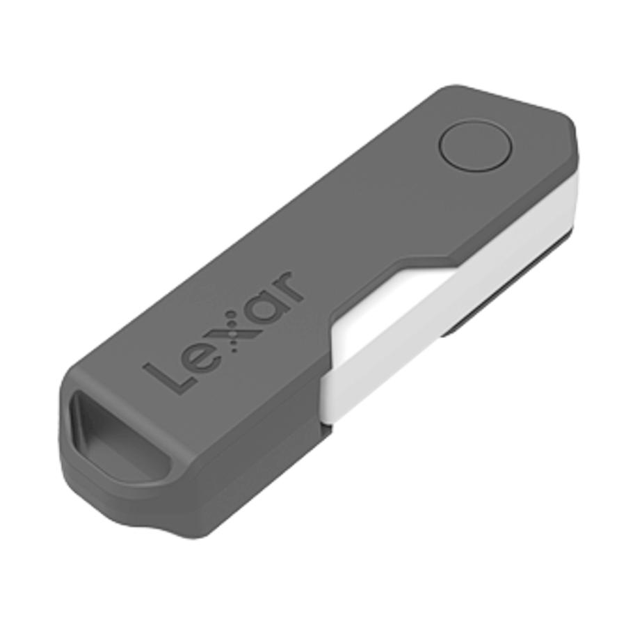 128GB USBメモリ USB2.0 Lexar レキサー JumpDrive TwistTurn2 回転式 キャップレス ブラック/ホワイト 海外リテール LJDTT2-128ABBK ◆メ |  | 02