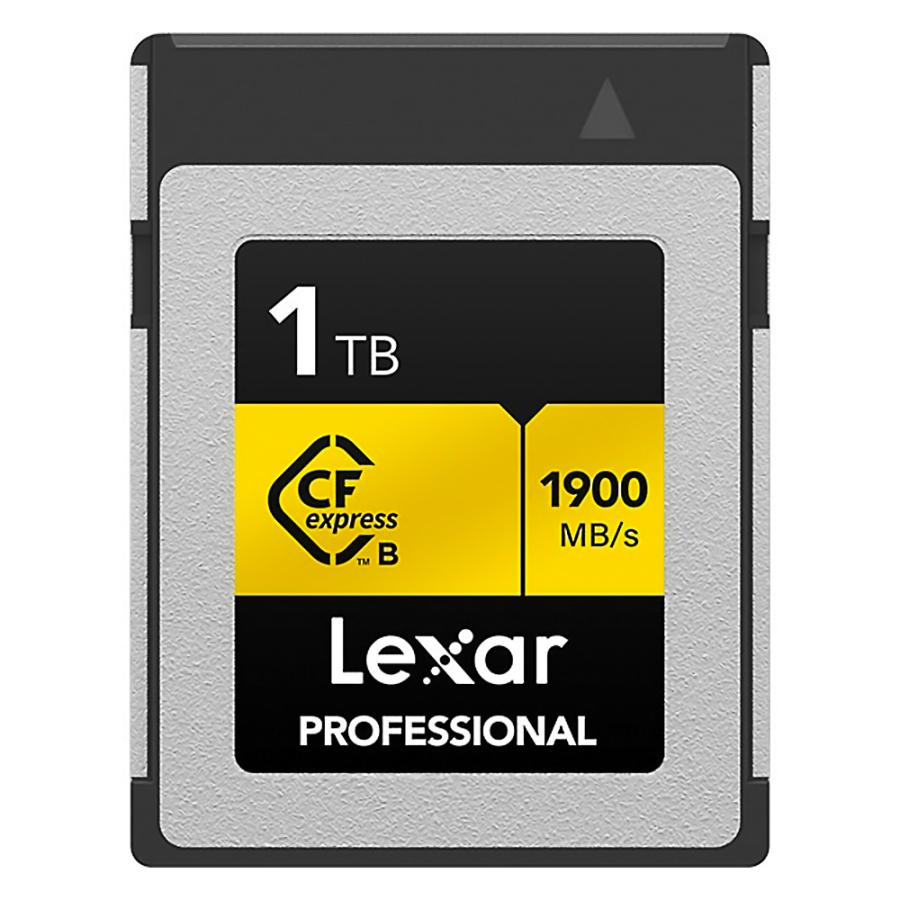 CFexpress 1TB Type-B CFエクスプレス Lexar レキサー Professional GOLD 4K R:1900MB/s W:1500MB/s 海外リテール LCXEXPR001T-RNENC ◆宅 | 