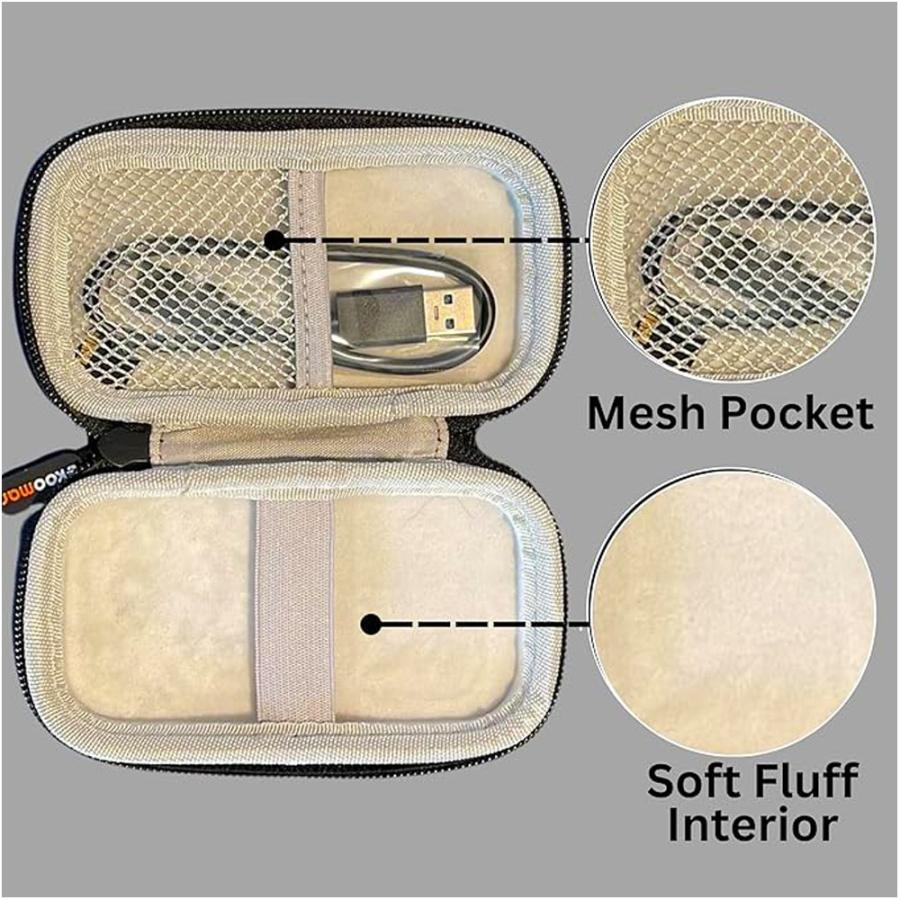 SSD収納ケース 保護ケース Protective Case for External SSD for SanDisk SDSSDE61- SDSSDE30-対応 防振 耐圧 ブラック 簡易包装バルク 28004-BLACK ◆宅 |  | 01