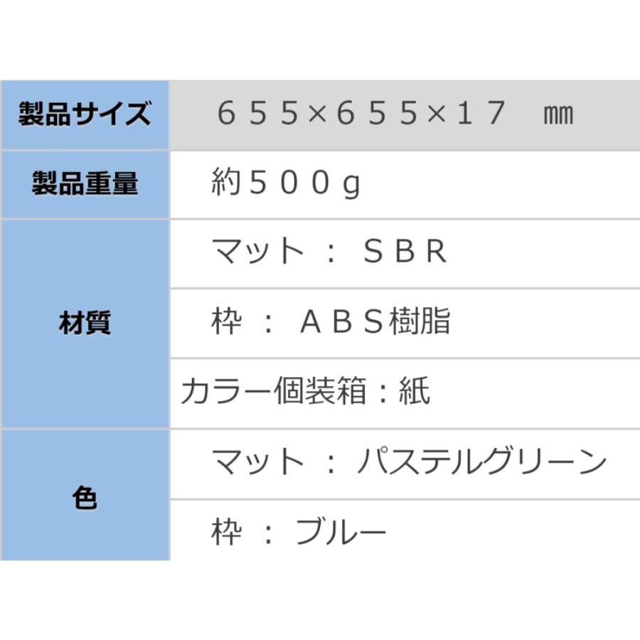 麻雀 ライトマット 超軽量 麻雀マット 大洋技研 マット材質SBR 軽量 持ち運び可能 水に強い 組み立て式 LIGHTMAT ◆宅｜flashmemory｜03