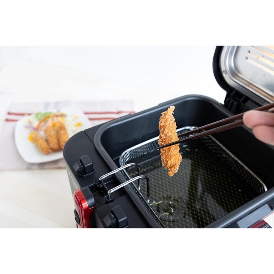 電気フライヤー おウチで揚げもの屋さん 太知 ANABAS アナバス 油はね