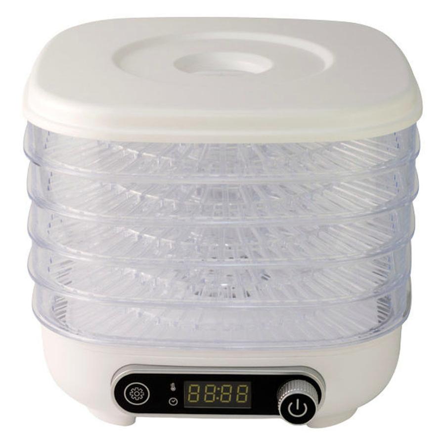 フードドライメーカー mini FD-001 食品乾燥機 5段 ANABAS アナバス ドライフード 野菜乾燥機 餌 ジャーキー ドライフルーツ AC電源 ホワイト FD-001 ◆宅 | ANABAS