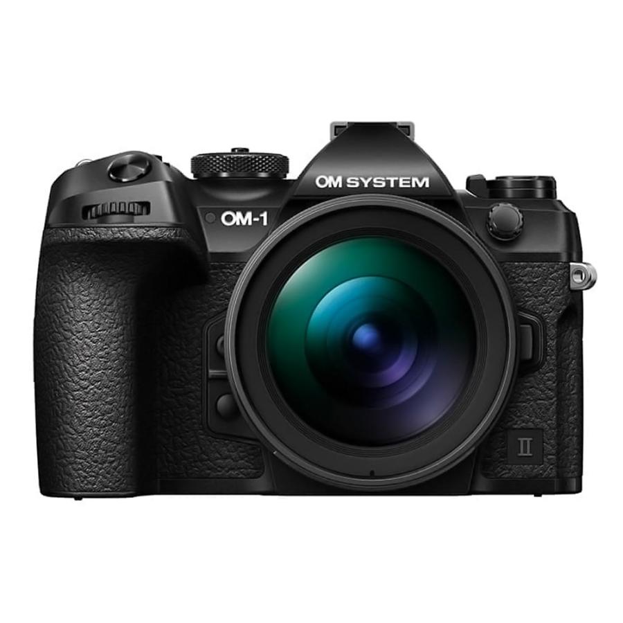 【冬のキャッシュバック対象】ミラーレス一眼カメラ OM-1 Mark II 12-40mm F2.8 PRO II レンズキット OM SYSTEM ブラック OM1MARK21240M ◆宅 | OM SYSTEM