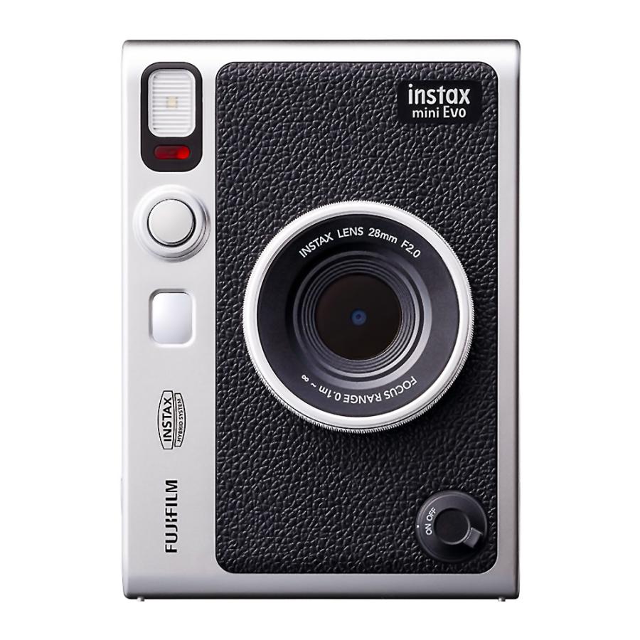 FUJIFILM チェキ instax mini Evo Black ハイブリッドインスタント  