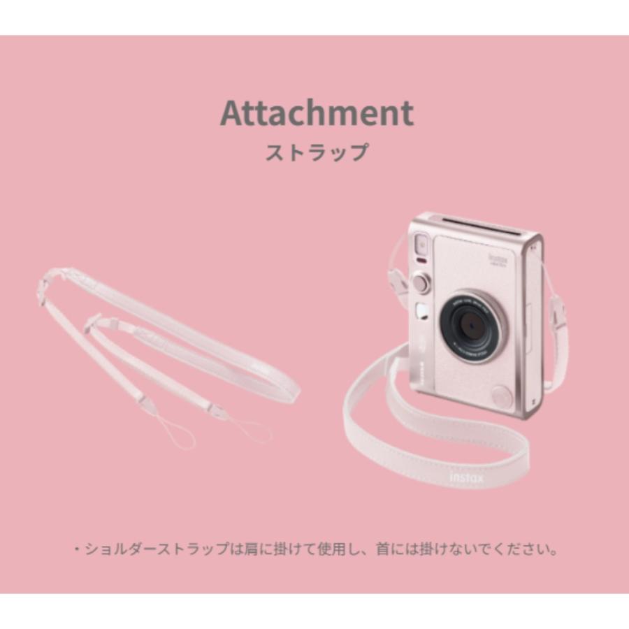 チェキ instax mini Evo Gentle Rose ハイブリッドインスタントカメラ FUJIFILM フジフィルム  スマホ連携 ジェントルローズ INSMINIEVOGPKC ◆宅 | FUJIFILM | 01