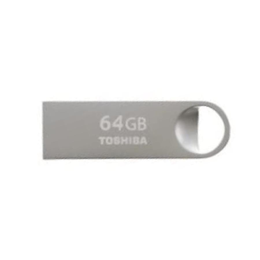 64GB ファッション通販 USBメモリ USB2.0 TOSHIBA 東芝 期間限定で特別価格 TransMemory U401 メ 海外リテール THN-U401S0640A4 薄型 メタルボディ