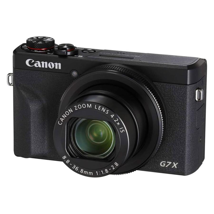 デジタルカメラ PowerShot G7 X Mark III Canon キヤノン 2000万画素 4K動画 ブラック 3637C004 PSG7X MARKIII(BK) ◆宅 | キヤノン