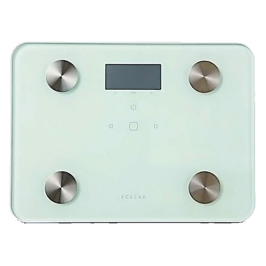 体組成計 体重計 ECLEAR Plus エクリア HCS-WFS02 ELECOM エレコム 100g単位 BMI MRI 内臓脂肪測定 自動認識 スマホ連動 Wi-Fi ホワイト HCS-WFS02WH ◆宅 | ELECOM