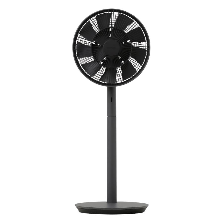 扇風機 BALMUDA The GreenFan EGF-1800 バルミューダ ザ グリーンファン DC扇風機 二重構造 どこでもターン リモコン ダークグレー×ブラック EGF-1800-DK ◆宅 | BALMUDA