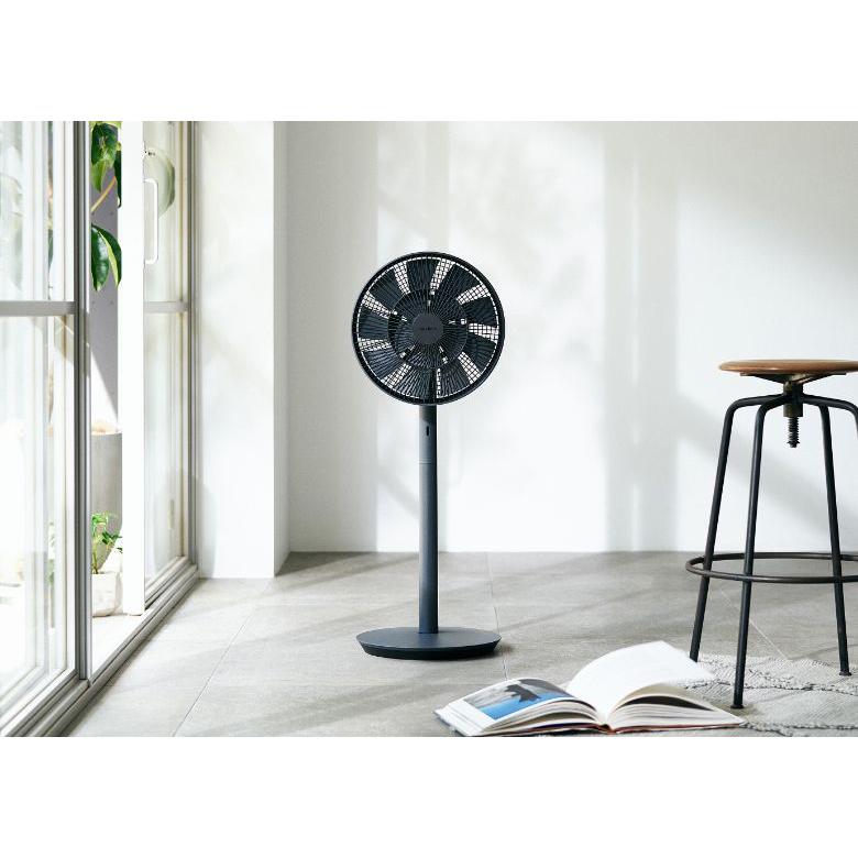 扇風機 BALMUDA The GreenFan EGF-1800 バルミューダ ザ グリーンファン DC扇風機 二重構造 どこでもターン リモコン ダークグレー×ブラック EGF-1800-DK ◆宅 | BALMUDA | 01