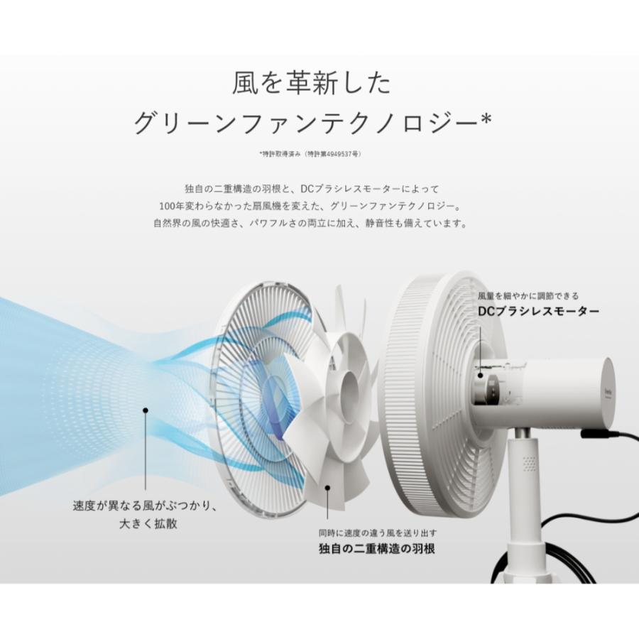扇風機 サーキュレーター BALMUDA GreenFan Studio AGR01JP バルミューダ オールシーズンファン DC扇風機 二重構造 リモコン ホワイト AGR01JP-WH ◆宅 | BALMUDA | 01