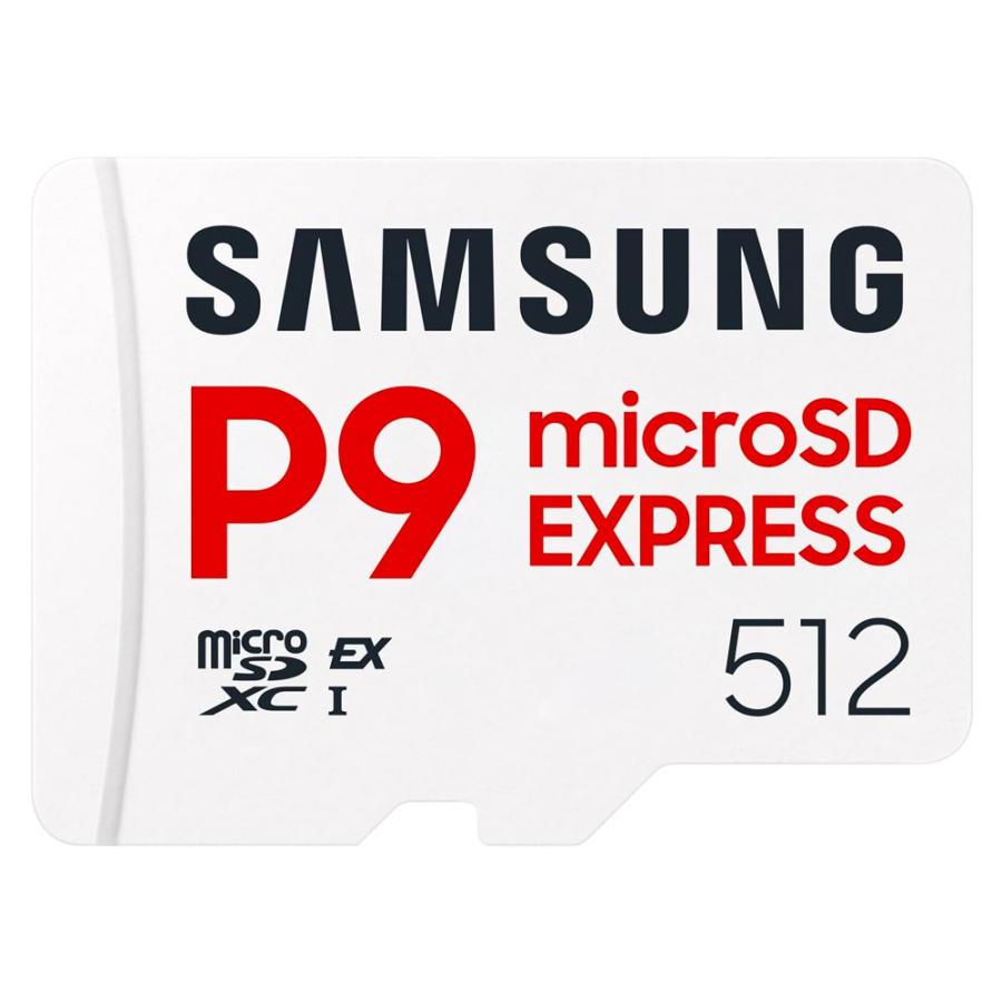microSD Express 512GB Nintendo Switch2対応 Samsung サムスン マイクロSD P9 Express UHS-I U3 V30 R:800MB/s MB-MK512T-IT/EC ◆メ | SAMSUNG