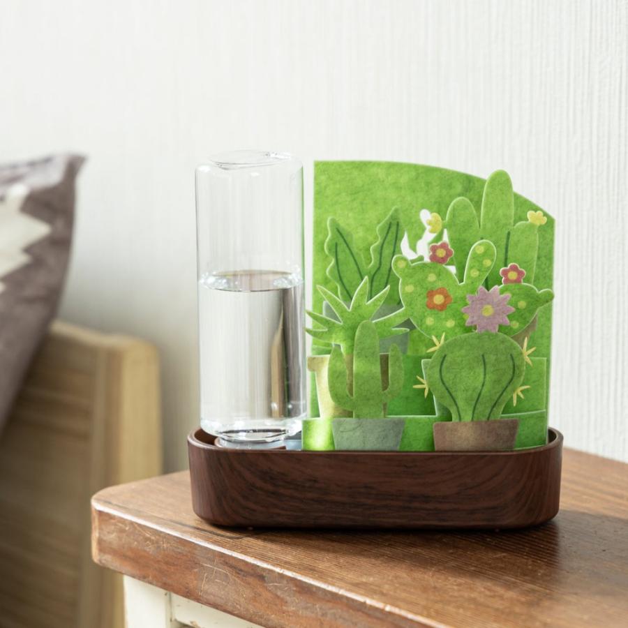 自然気化式ECO加湿器 うるおい サボテン SEKISUI セキスイ 積水樹脂