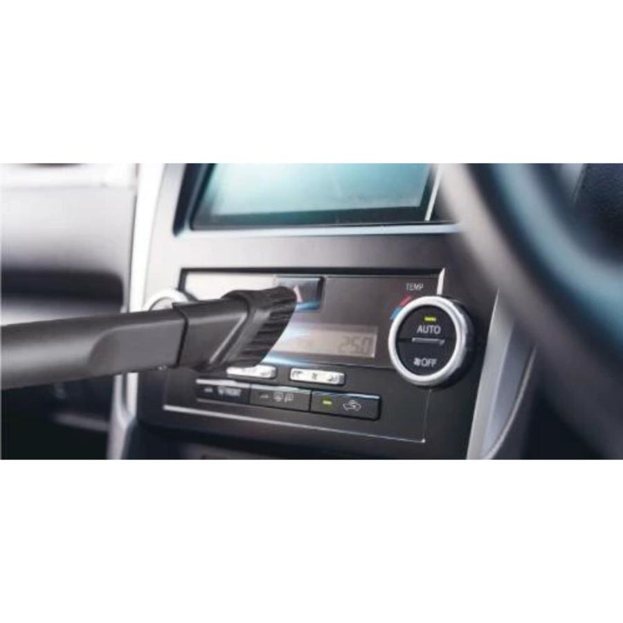 ハンディクリーナー 掃除機 吸引＆送風 USB充電式 InterBase 小型 強力 吸引力(真空度)2500pa 連続使用10分 3種ノズル付き ブラック IB-213 ◆宅 |  | 02