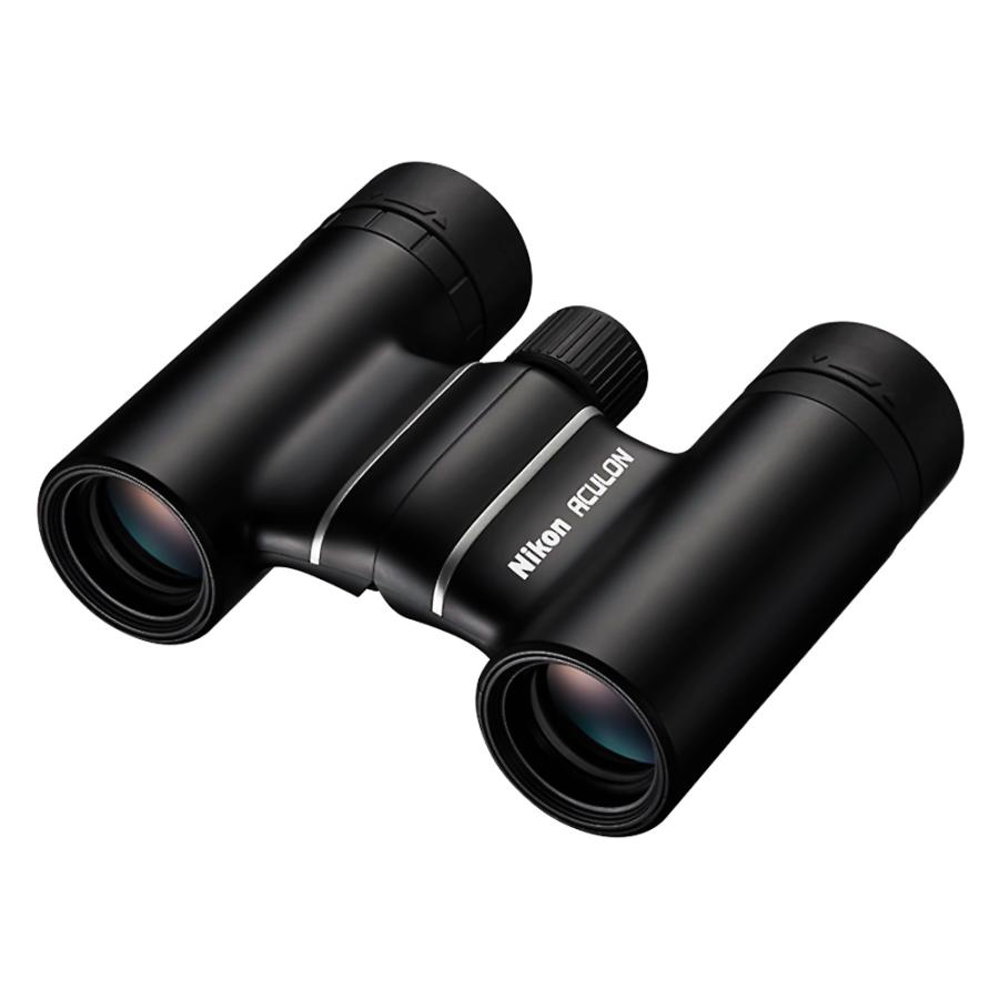 双眼鏡 10倍 ACULON アキュロン T02 10X21 Nikon ニコン 口径21mm ダハプリズム式 多層膜コーティング コンパクト 軽量195g ブラック ACT0210X21BK ◆宅 | ACULON