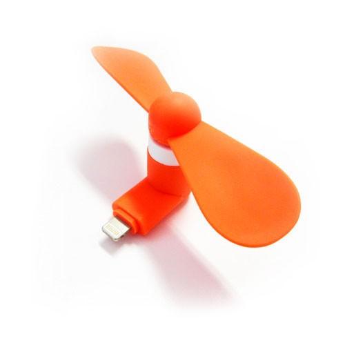 ライトニング接続のミニ扇風機 カラフルiPhoneミニファン ※カラーは選べません USBFAN-IPHONE ◆メ | ブランド登録なし | 01