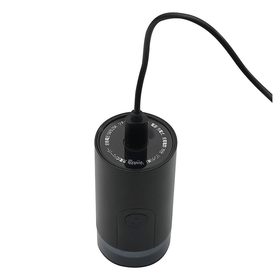 髭剃り 電気シェーバー デジタルソフトシェーバー 3枚刃 Vegetable GD商事 USB充電式(Type-C) 残量表示 アルミニウム合金 ブラック GD-S10B ◆宅 | Vegetable | 02