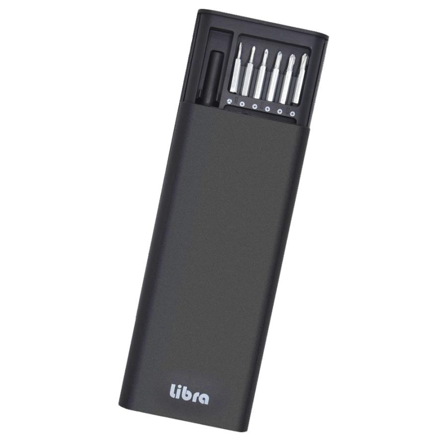 精密ドライバーセット 工具 24in1 Libra リブラ 磁力付きドライバーハンドル 充実の24種類ビット iPhone DIY Switch 家電 修理 収納ケース入 LBR-TLDR24 ◆メ | 