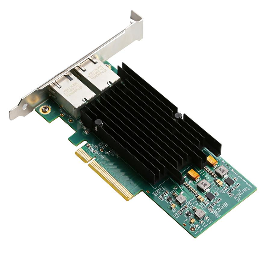 10GbE 有線LANカード デュアルポート増設 10GBASE-T 10 PCI Express x8 miwakura  Intel X540-AT2チップ搭載 RJ-45 2ポート 拡張 MPC-PCIEL10G2P ◆宅｜flashmemory｜03