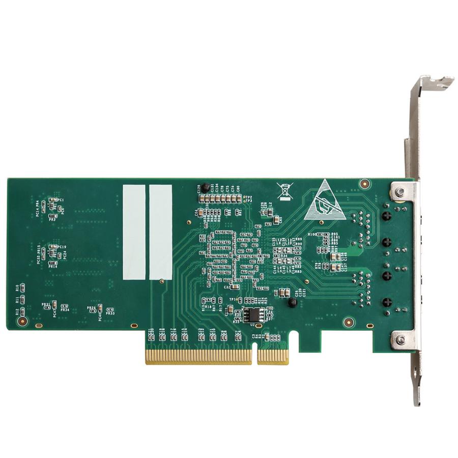 10GbE 有線LANカード デュアルポート増設 10GBASE-T 10 PCI Express x8 miwakura  Intel X540-AT2チップ搭載 RJ-45 2ポート 拡張 MPC-PCIEL10G2P ◆宅｜flashmemory｜04