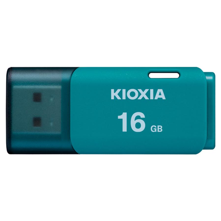 16GB 【★大感謝セール】 入園入学祝い USBメモリ USB2.0 KIOXIA キオクシア TransMemory U202 LU202L016GG4 海外リテール メ キャップ式 ブルー
