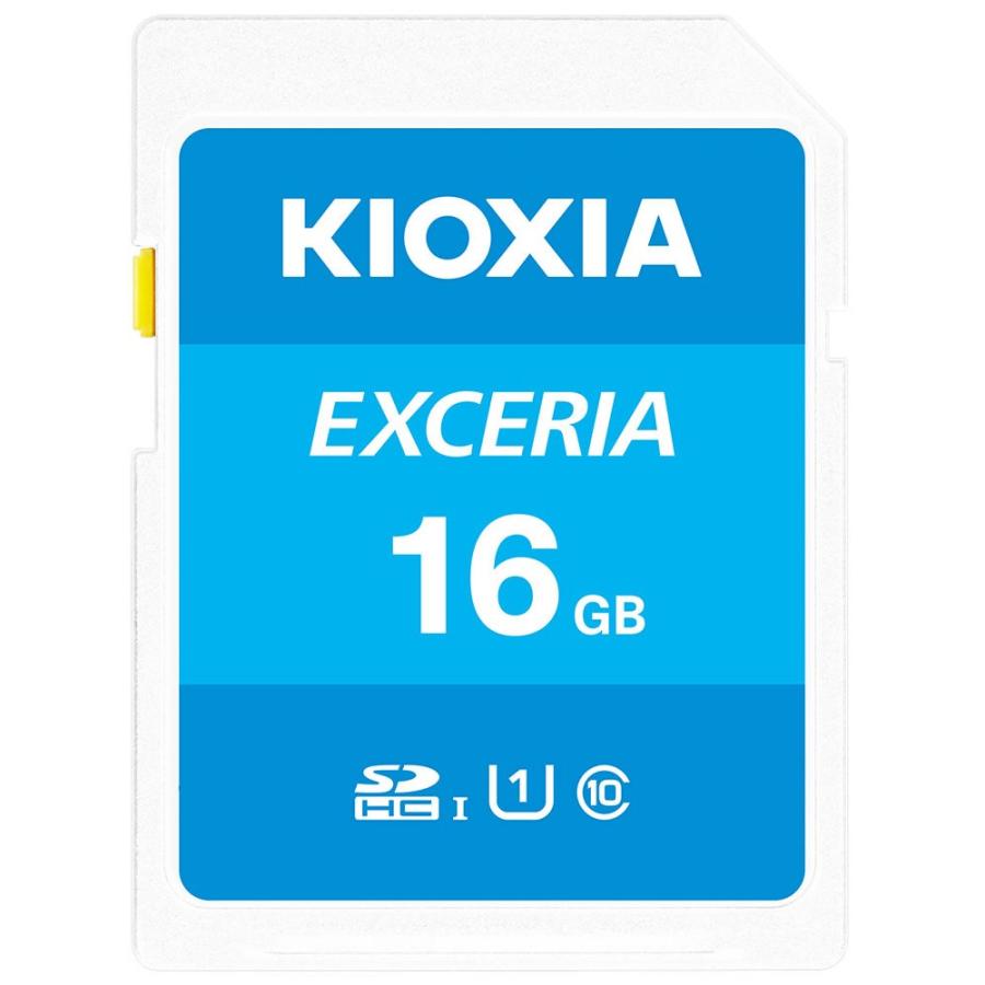 でおすすめアイテム。 16GB SDHCカード SDカード KIOXIA キオクシア EXCERIA Class10 UHS-I U1 R:100MB  s 海外リテール LNEX1L016GG4 メ