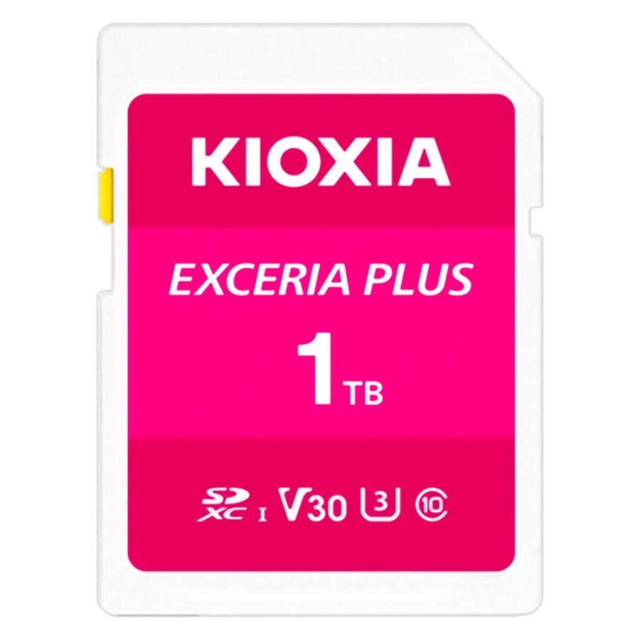 SDカード 1TB SDXC KIOXIA キオクシア EXCERIA PLUS Class10 UHS-I U3 V30 R:100MB/s W:85MB/s 海外リテール LNPL1M001TG4 ◆メ | EXCERIA PLUS