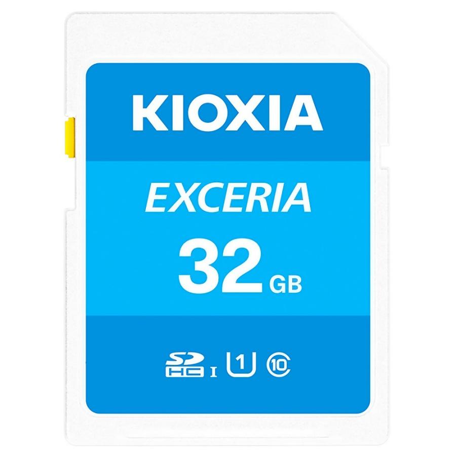 SDカード 32GB SDHCカード KIOXIA キオクシア 旧東芝メモリ EXCERIA Class10 UHS-I U1 R:100MB/s 日本語パッケージ KLNEA032G ◆メ | EXCERIA（KIOXIA）
