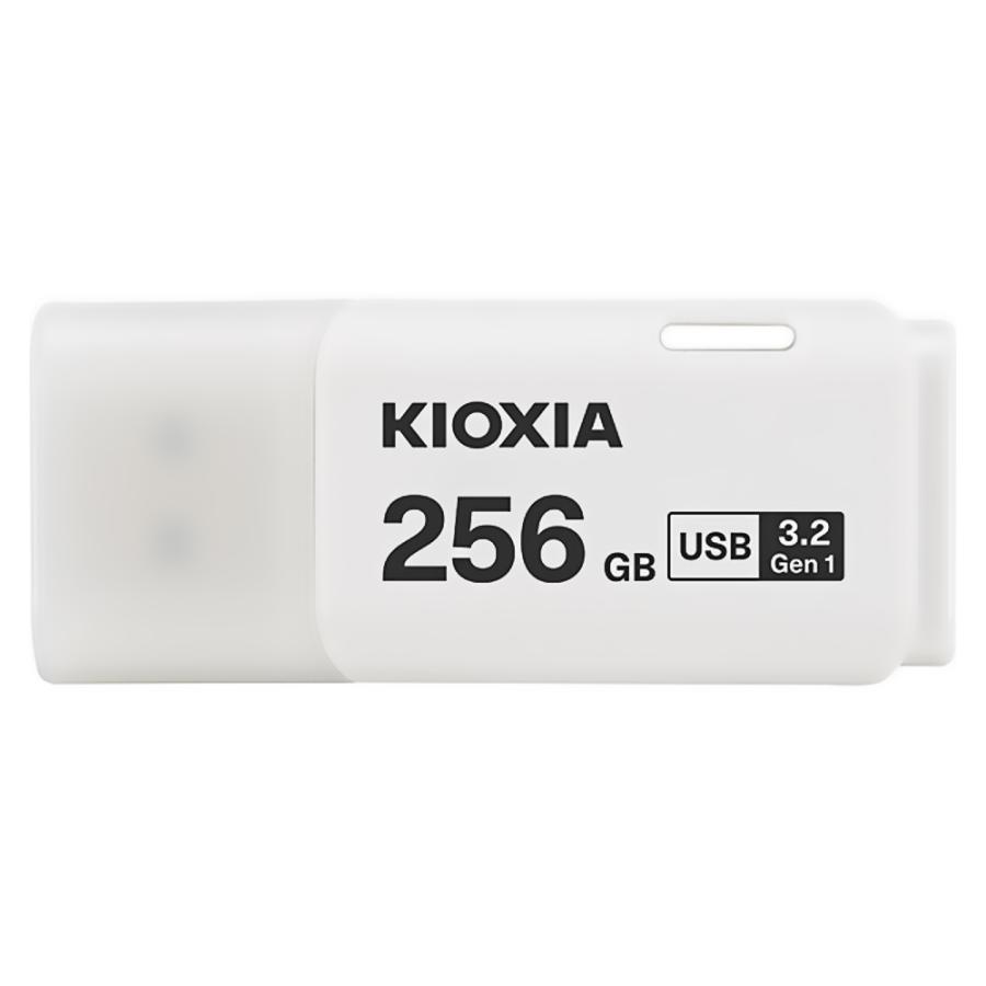 USBメモリ 256GB USB3.2 Gen1(USB3.0) KIOXIA キオクシア TransMemory U301 キャップ式 ホワイト 海外リテール LU301W256GG4 ◆メ の商品画像