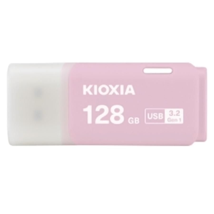 USBメモリ 128GB USB3.2 Gen1 USB3.0 KIOXIA キオクシア TransMemory U301 キャップ式 USB-A シンプル 小型 ピンク 海外リテール LU301B128GG4 ◆メ | TransMemory（東芝）