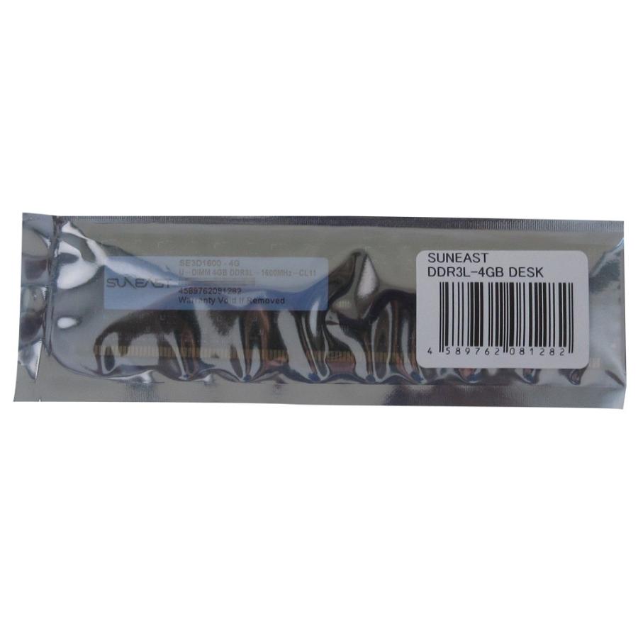 4gb デスクトップpc用 Ddr3l 1600 Dimm Suneast サンイースト Pc3 240pin Udimm Non Ecc Se3d1600 4g Desk メ 風見鶏 通販 Paypayモール