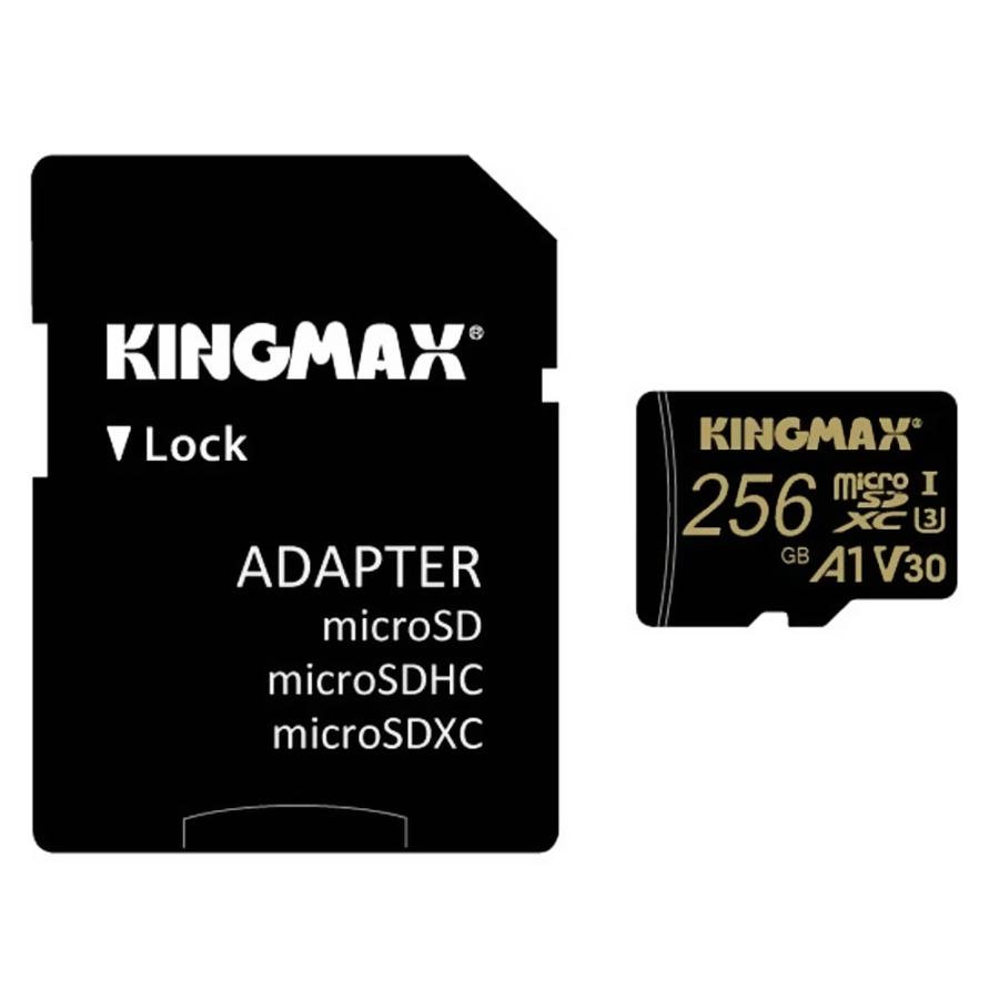 マイクロSDカード microSDXC 256GB microSDカード KINGMAX ProMax CLASS10 UHSI U3