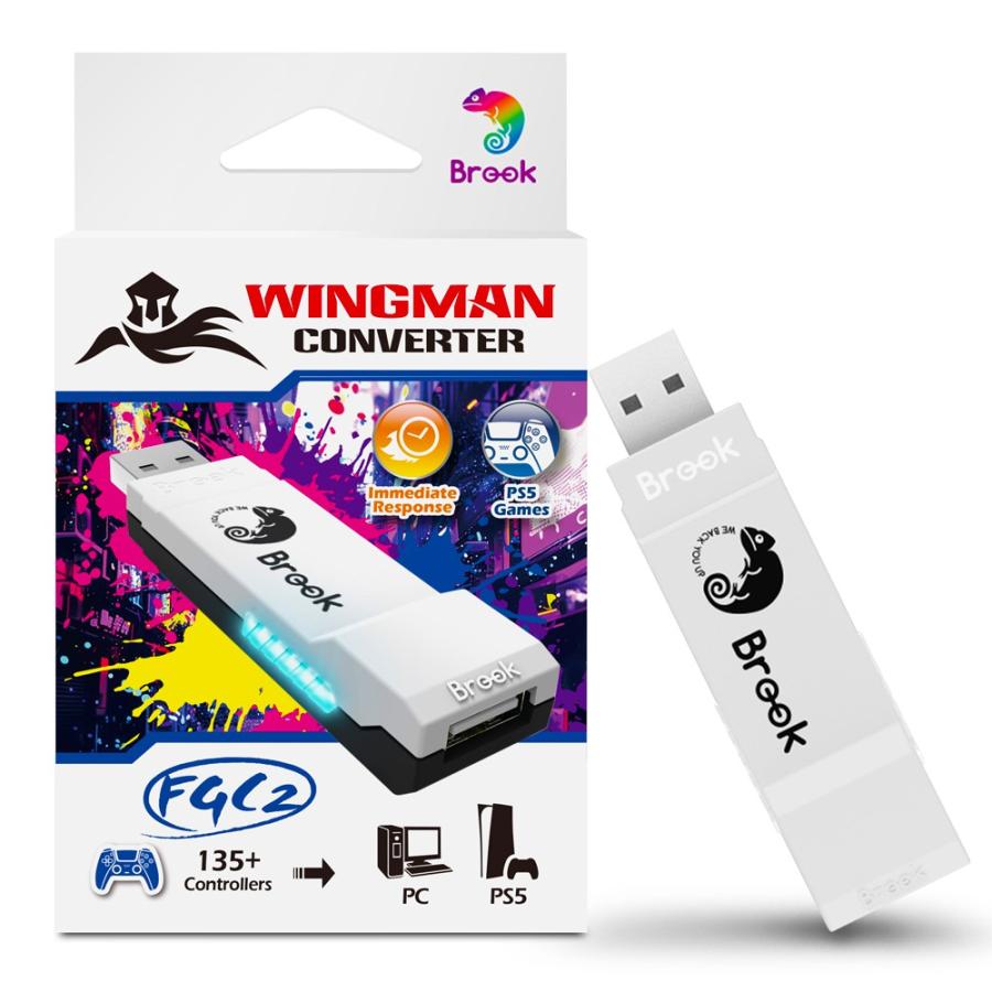 PS5用コンバーター Brook ブルック Wingman FGC2 PS5 Pro / PC対応